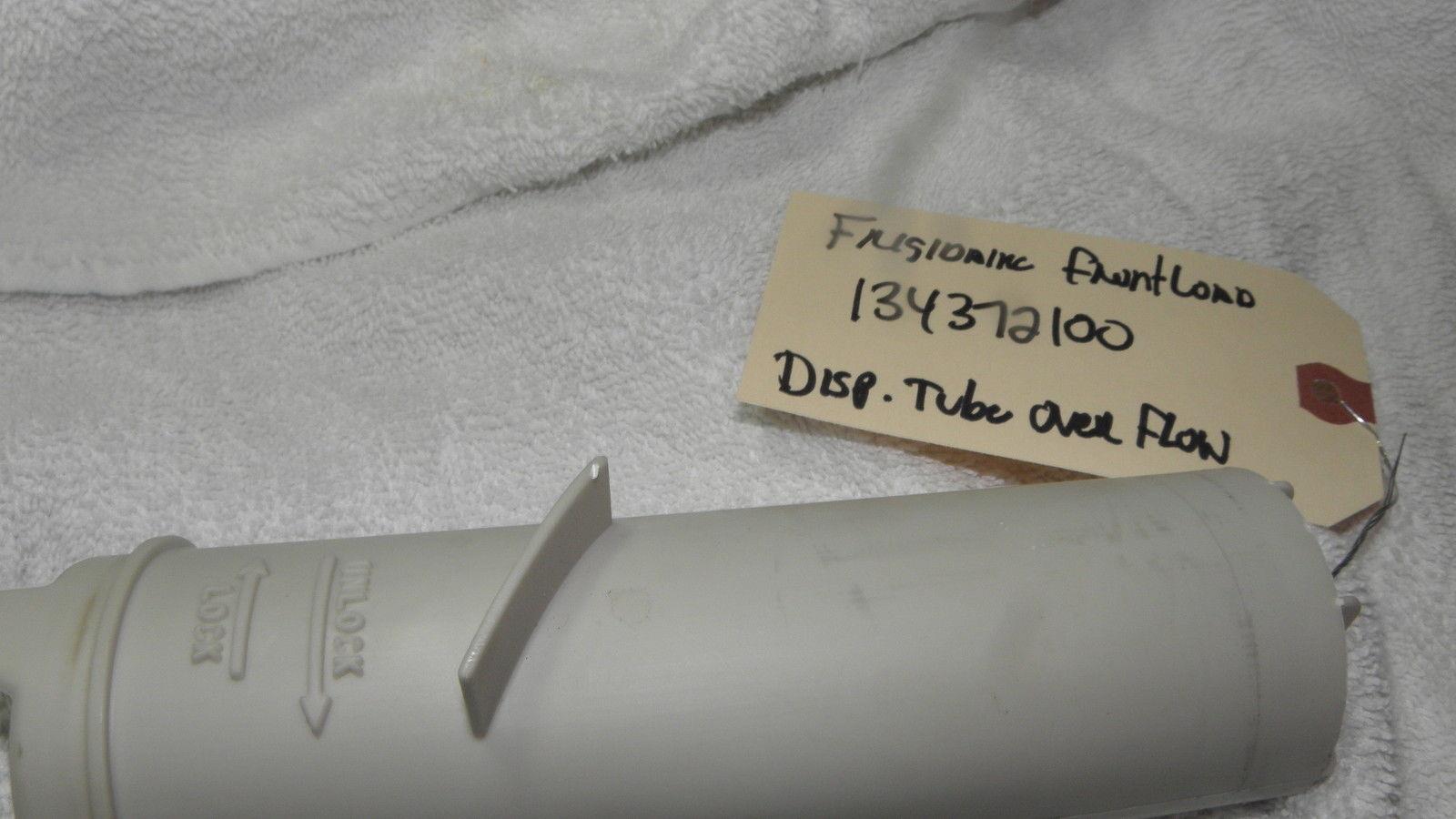 FRIGIDAIRE FRONT LOADER WASHER 134372100 DISP TUBE OVER FLOW USED