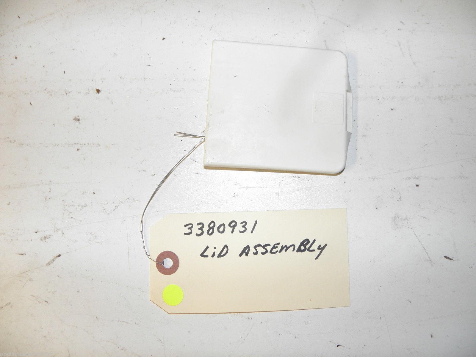 ROPER WHIRLPOOL DISHWASHER 3378138 LID ASSEMBLY USED PART ASSEMBLY