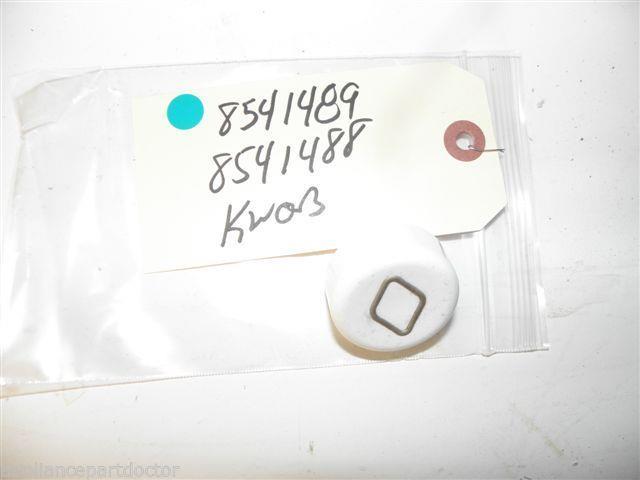 KENMORE ELECTRIC DRYER 8541489 8541488 KNOB USED PART ASSEMBLY
