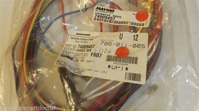 WHIRLPOOL CROSLEY STOVE 74009457 Harness, Main  NEW IN BAG
