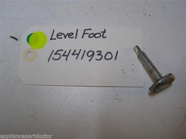 ELECTROLUX DISHWASHER 154419301 LEVEL FOOT USED PART ASSEMBLY