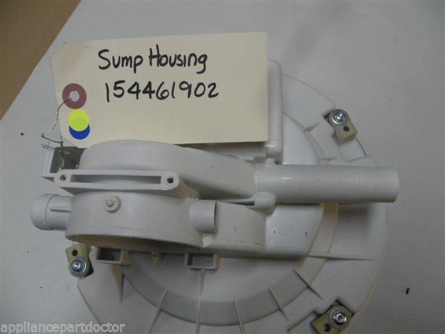 FRIGIDAIRE DISHWASHER 154461902 SUMP HOUSING USED PART ASSEMBLY