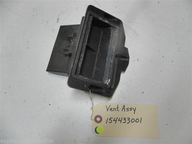 ELECTROLUX DISHWASHER 154433001 STATIC DRY VENT USED PART ASSEMBLY