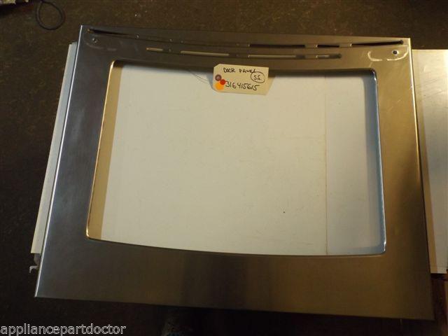 KENMORE STOVE 316415615 Panel  STAINLESS    USED PART