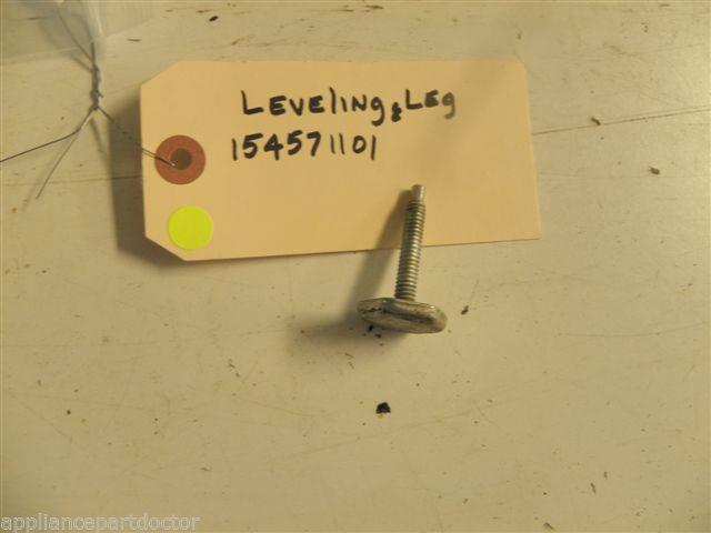 FRIGIDIARE DISHWASHER 154571101 LEVELING LEG USED PART ASSEMBLY