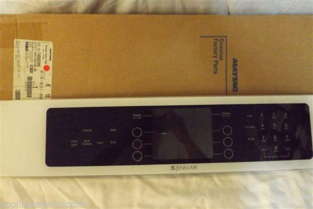 MAYTAG STOVE 74008399 GLASS TOUCH ASSY. WHT  NEW IN BOX
