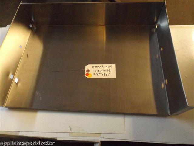 KITCHEN AID STOVE W10164163 9757805 Drawer USED