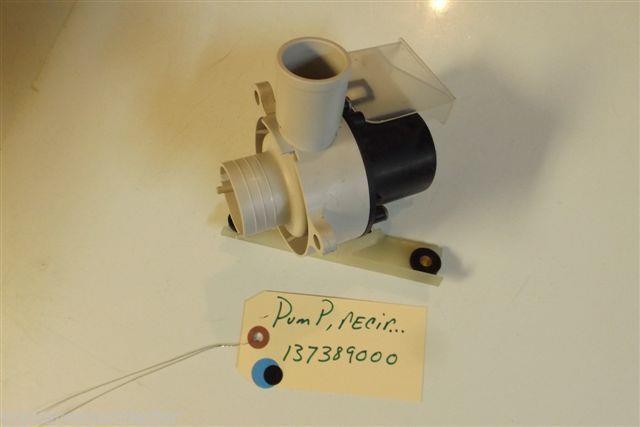 FRIGIDAIRE WASHER 137389000     Pump,recirculation USED