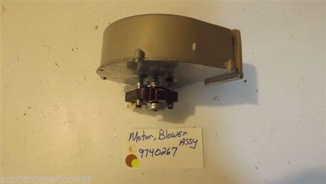 KITCHENAID DISHWASHER 9740267 Motor, Blower  used part