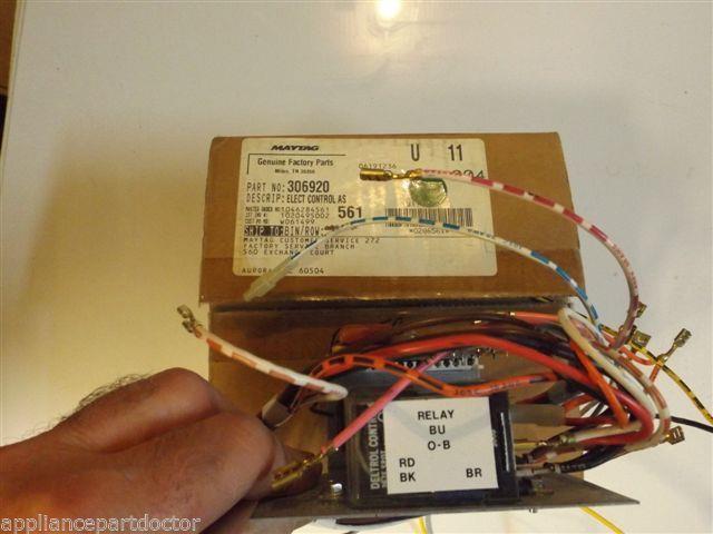 Maytag Dryer  306920  Elect Control Assy Dg  NEW IN BOX