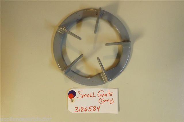 KITCHENAID STOVE 3186584 3186672   Small Grate (gray)   USED PART