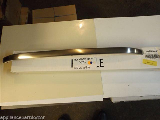 GE Refrigerator WR12X10916  ASM HANDLE-REF SS  NEW IN BOX