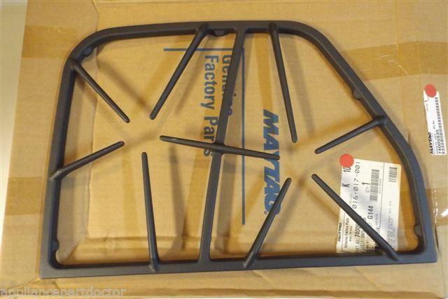 MAYTAG STOVE 74005935 GRATE RT. BLK.  NEW IN BOX