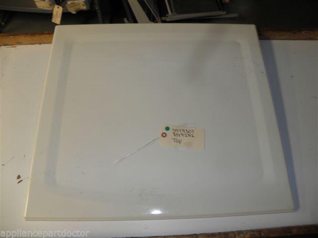 WHIRLPOOL GAS DRYER 3979307 8519252 TOP (BIS) USED PART ASSEMBLY