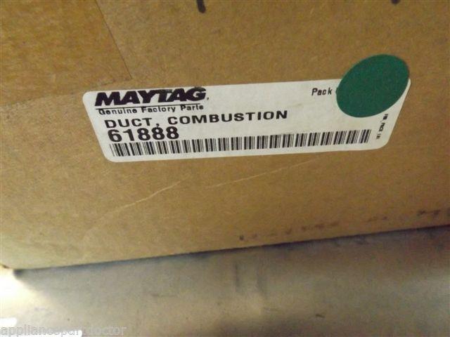 MAYTAG/MAGIC CHEF DRYER 61888  DUCT- COMBUSTION NEW IN BOX