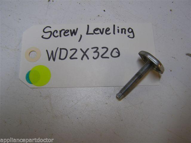 GE DISHWASHER WD2X320 LEVELING SCREW USED PART ASSEMBLY