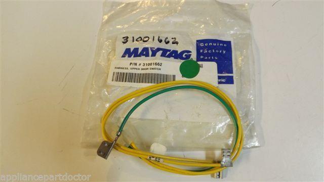 WHIRLPOOL  DRYER 31001662 Harness, Upper Door Switch   NEW IN BOX