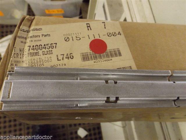 Maytag Jenn Air Stove  74004567  Frame, Glass   NEW IN BOX