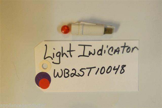 GE STOVE WB25T10048 Light Indicator USED PART