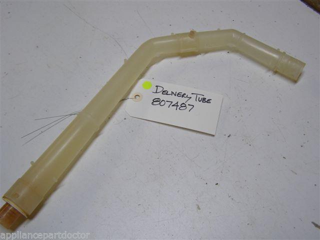 SEARS ROEBUCK DISHWASHER 807487 DELIVERY TUBE USED PART ASSEMBLY