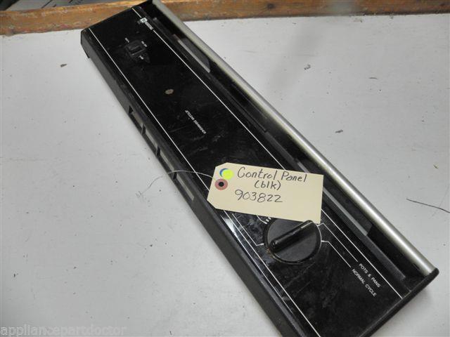 MAYTAG DISHWASHER 903822 903083 Y912664 903084 BLK CONTROL PANEL *SMALL DENT