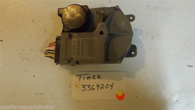 WHIRLPOOL dishwasher  3369204  Timer  used part