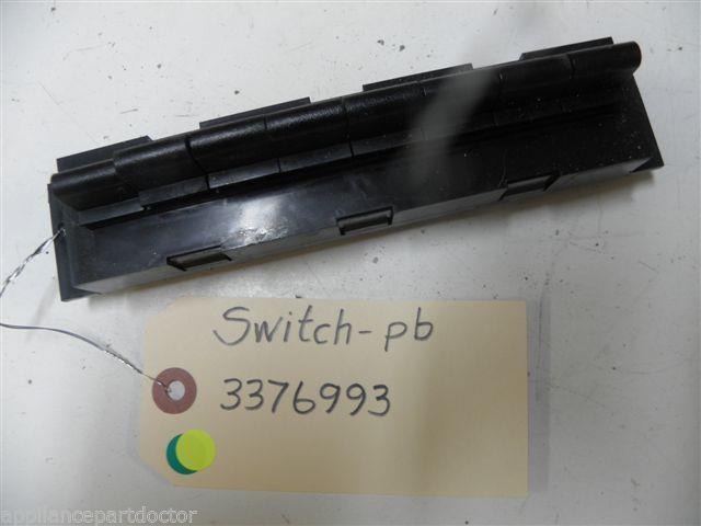 KENMORE DISHWASHER 3376993 SWITCH PB USED PART ASSEMBLY