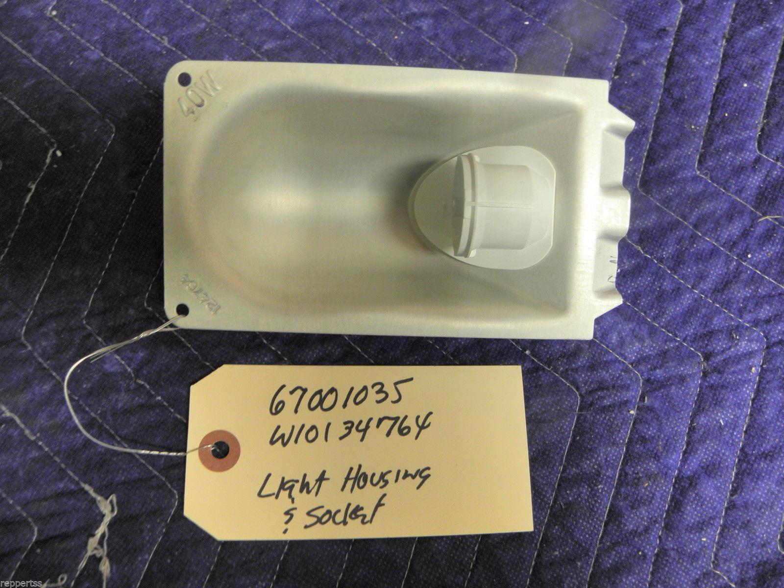 MAYTAG AMANA REFRIGERATOR 67001035 W10134764 Y12570701 LIGHT HOUSING & SOCKET
