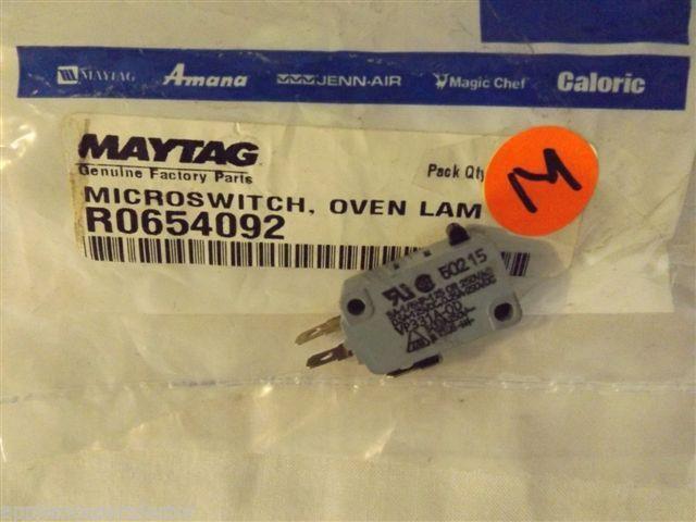 MAYTAG/AMANA/KENMORE MICROWAVE R0654092 Switch, Secondary NEW IN BOX