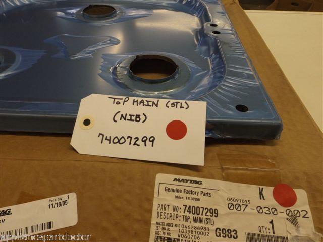 Maytag Stove 74007299  Top, Main (stl)   NEW IN BOX