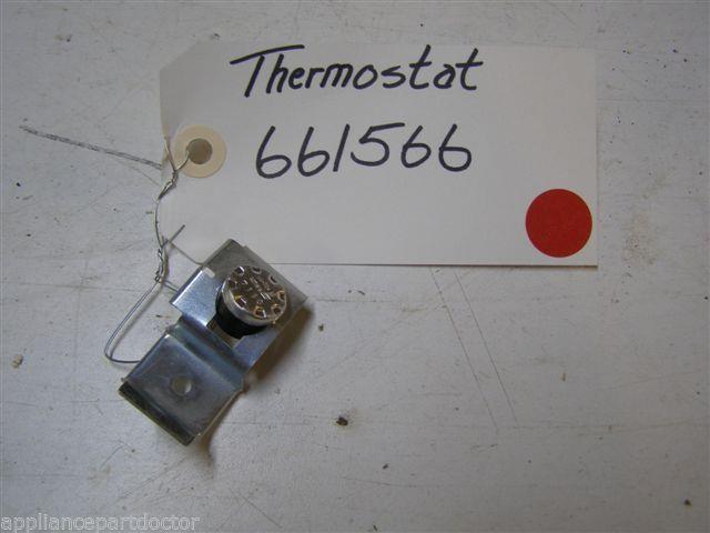 KENMORE DISHWASHER 661566 THERMOSTAT USED PART ASSEMBLY