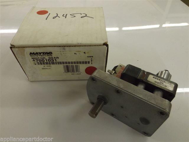Maytag Amana Stove  47001031  Motor, Gear   NEW IN BOX