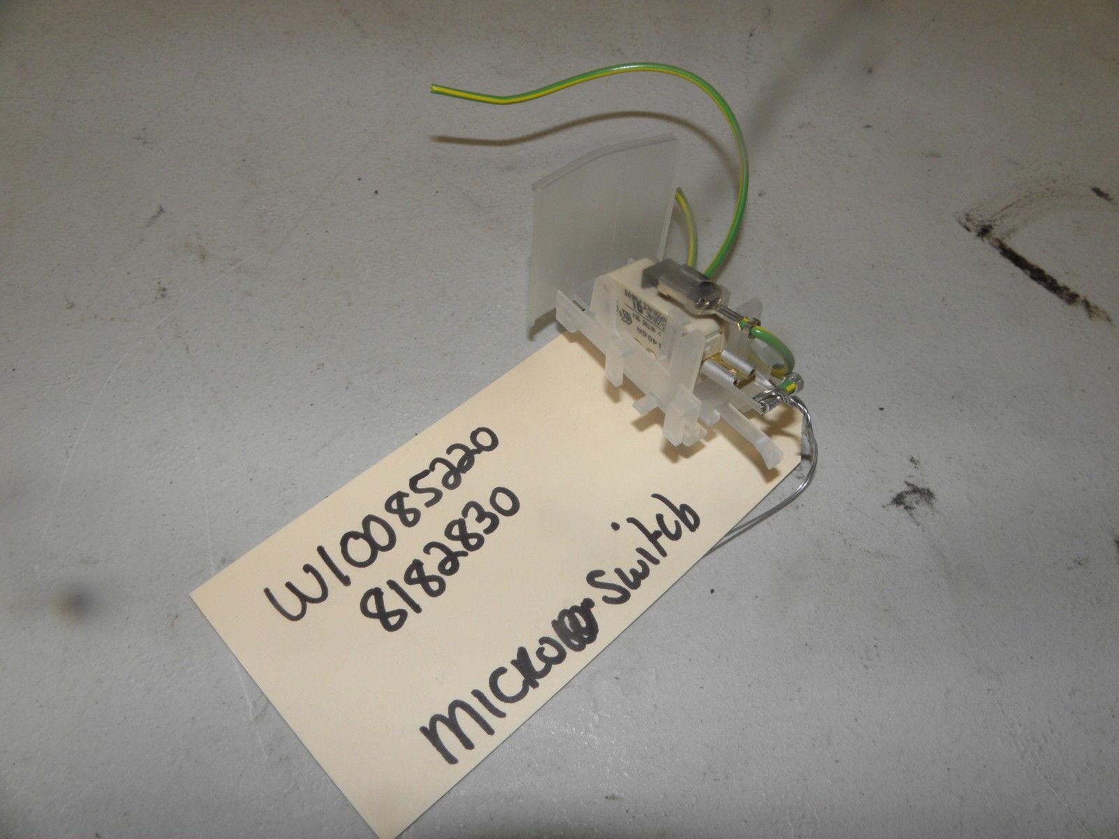 WHIRLPOOL FRONT LOAD WASHER W10085220 8182830 MICRO SWITCH USED PART ASSEMBLY