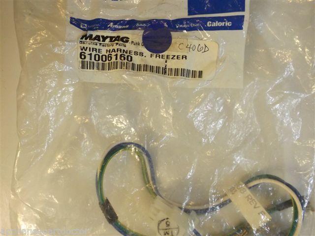 Maytag Magic Chef  Refrigerator  61006160  Wire Harness, Freezer   NEW IN BOX