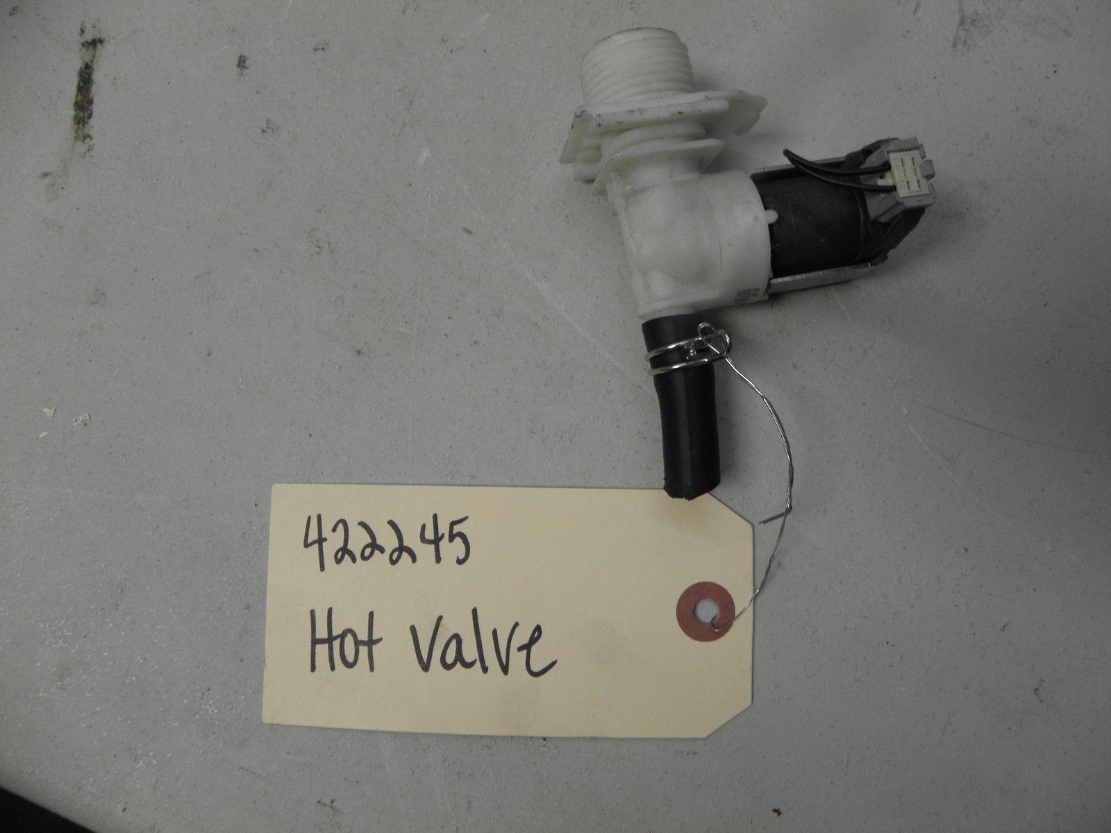 BOSCH WASHER 422245 HOT VALVE USED PART ASSEMBLY 