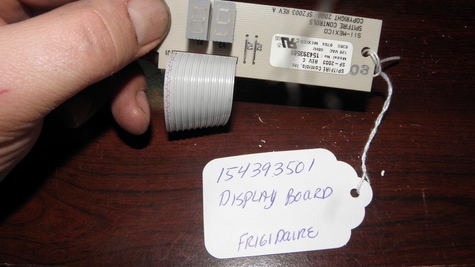 FRIGIDAIRE ELECTROLUX DISHWASHER PARTS 154393501 DISPLAY BOARD