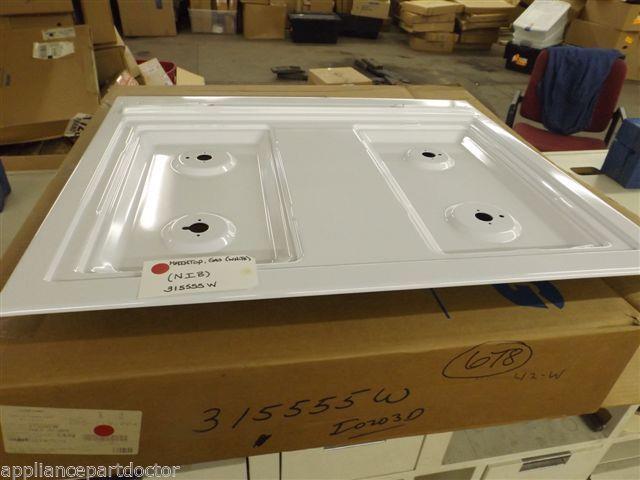 Maytag Stove 315555W Maintop, Gas (white) NEW IN BOX