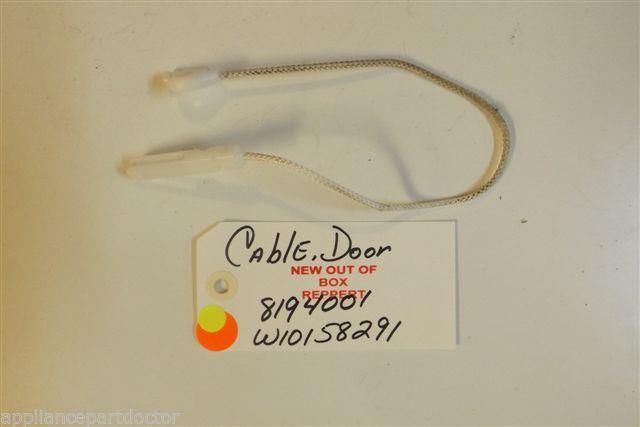 KITCHENAID  DISHWASHER 8194001  W10158291  Cable, door  NEW W/O BOX
