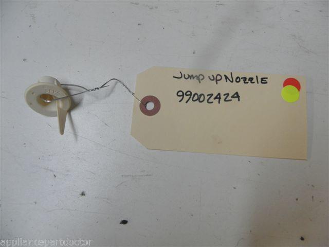 MAYTAG DISHWASHER 99002424 WHITE JUMP UP NOZZLE USED PART ASSEMBLY