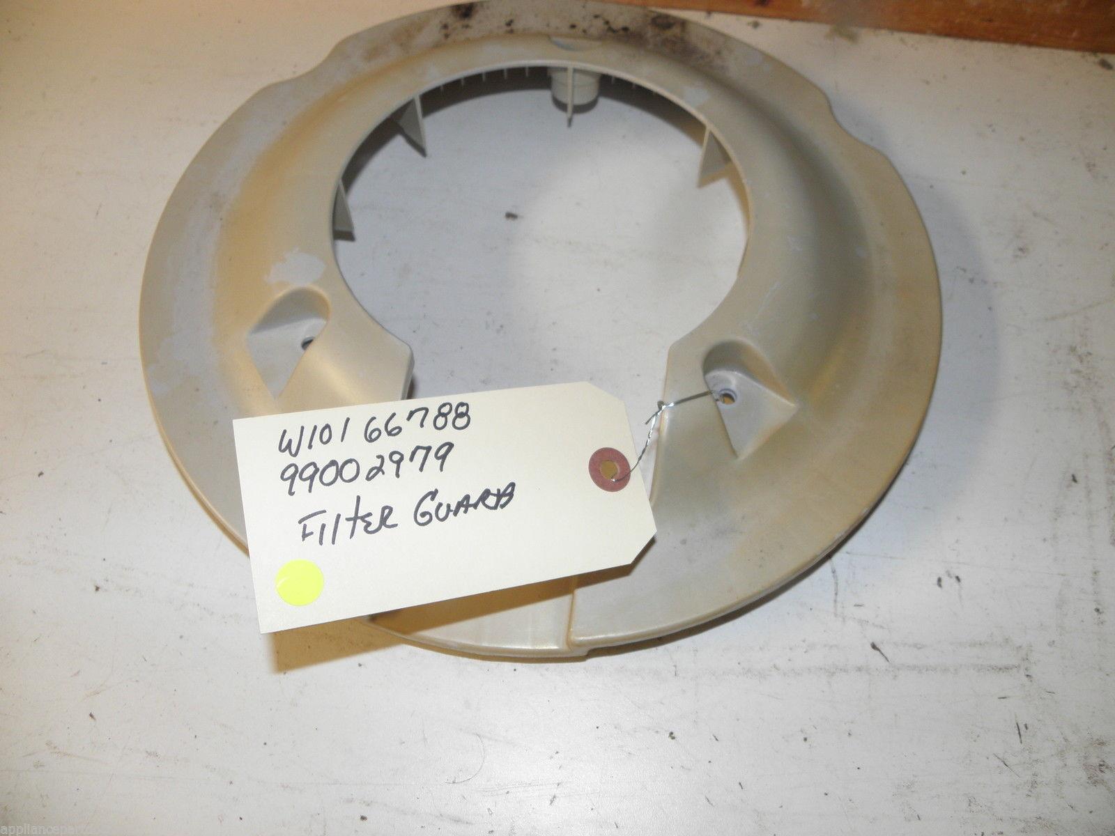 MAYTAG DISHWASHER W10166788 99002979 FILTER GUARD GRAY USED PART ASSEMBLY F/S