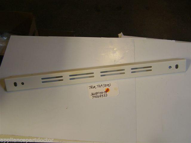 Maytag STOVE 3608F140-78  74008933  Trim, Top (bsq) very small specks  USED