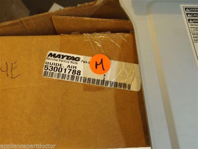Maytag Microwave  53001788  Guide, Air   NEW IN BOX