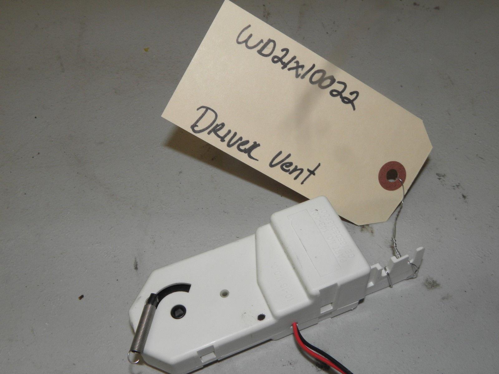GENERAL ELECTRIC DISHWASHER WD21X10022 DRIVER VENT USED PART ASSEMBLY