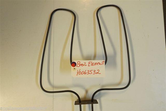 AMANA  STOVE Y0063532 Broil Element  USED PART