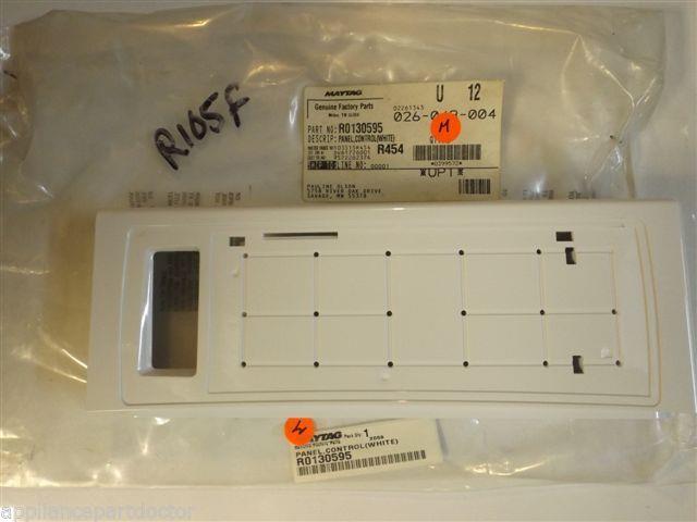 Maytag Amana Microwave  R0130595  Panel, Control (wht) NEW IN BOX