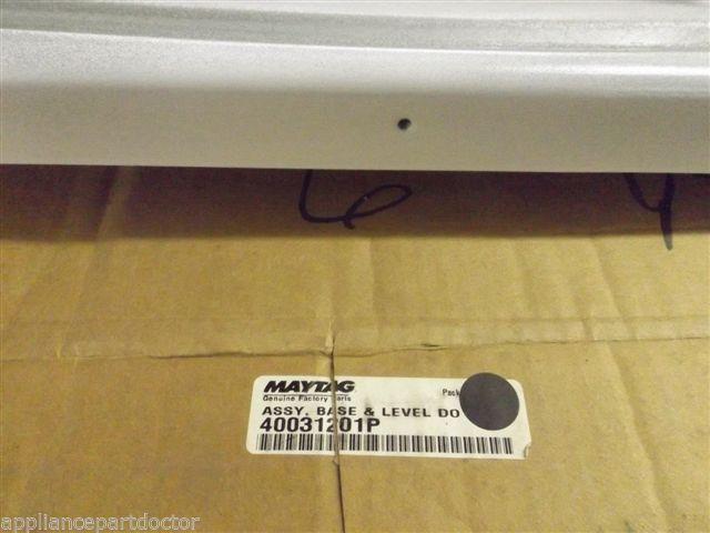 Maytag Amana Washer  40031201P  Assy, Base & Level Dome NEW IN BOX