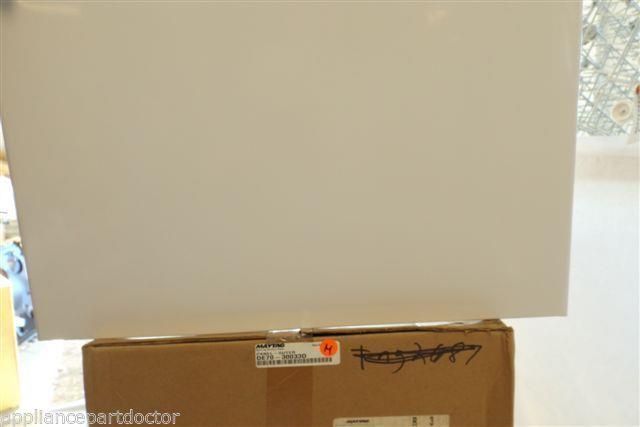 MAYTAG WHIRLPOOL MICROWAVE DE70-30033D Panel-outer (wht) NEW IN BOX