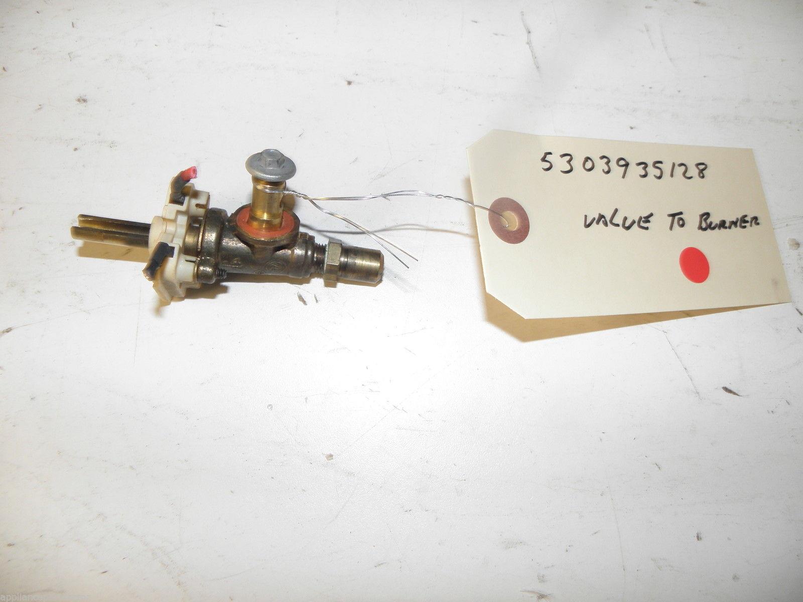 FRIGIDAIRE GAS STOVE 5303935128 316031700 VALVE TOP BURNER 2 POSITION W/ SCREWS