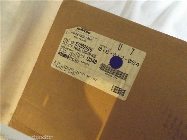 ADMIRAL AMANA REFRIGERATOR 67002620 Facade, 5 Button (bsq)  NEW IN BOX
