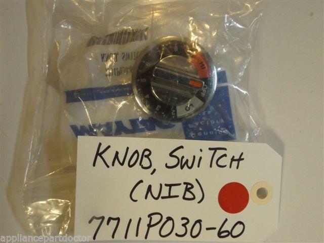Maytag Whirlpool Stove  7711P030-60 Knob, Switch  NEW IN BOX